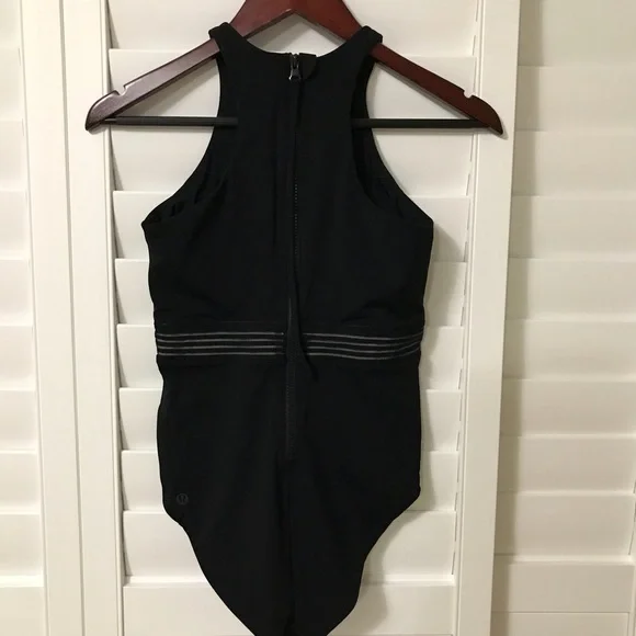 Lululemon one piece, 4, zipper back, like new. - Picture 2 of 5